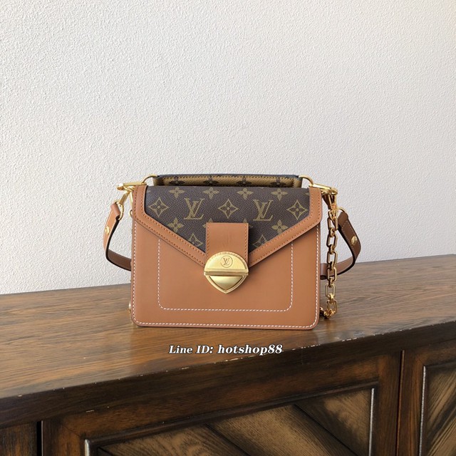 路易威登LV女包 M44386 LV複刻版BIFACE手袋 2019早春系列新品 LV手拎肩背女包 xxlv1604